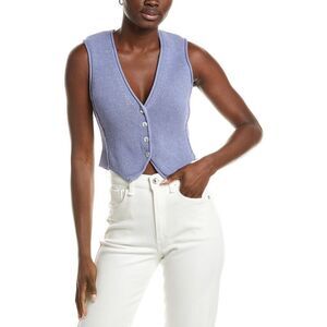 Dh New York Womens  Arizona Vest, Blue